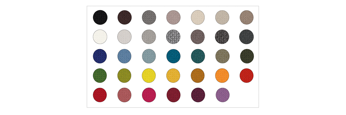 (gamme couleur textile AirPanel